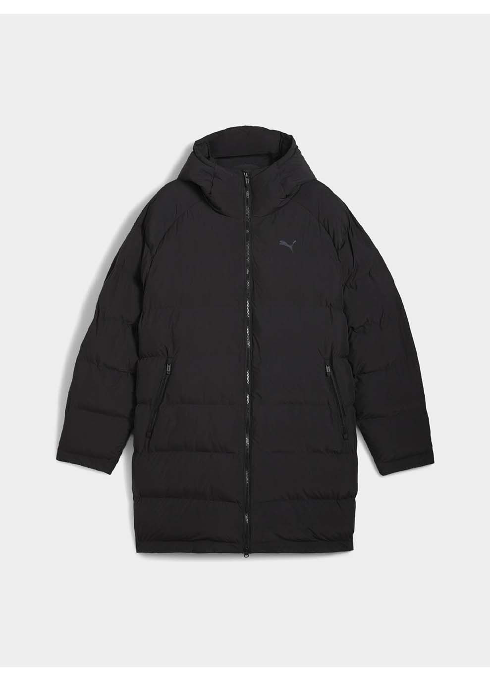 Чорна демісезонна чоловіча куртка mono parka чорний Puma