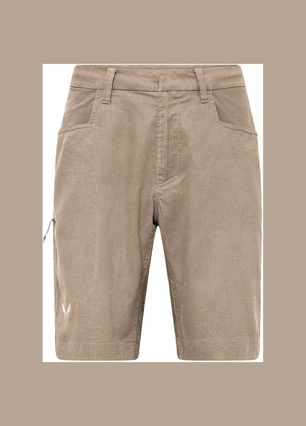 Шорти Agner Hemp Ripstop Shorts Men Brown Salewa (330143504)