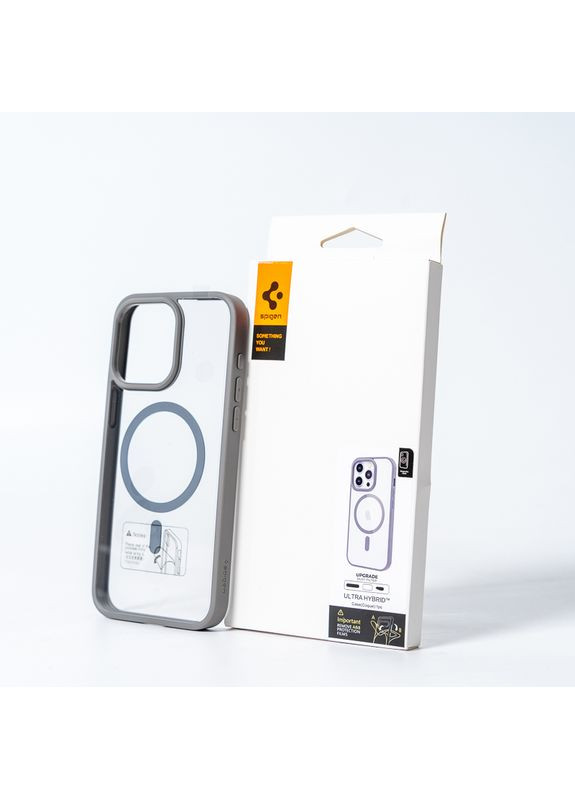 Чохол для смартфона Spigen AAA for Apple iPhone 15 Pro (SPGMGCOL15ProGrey) No Brand Magnetic Color (370646038)