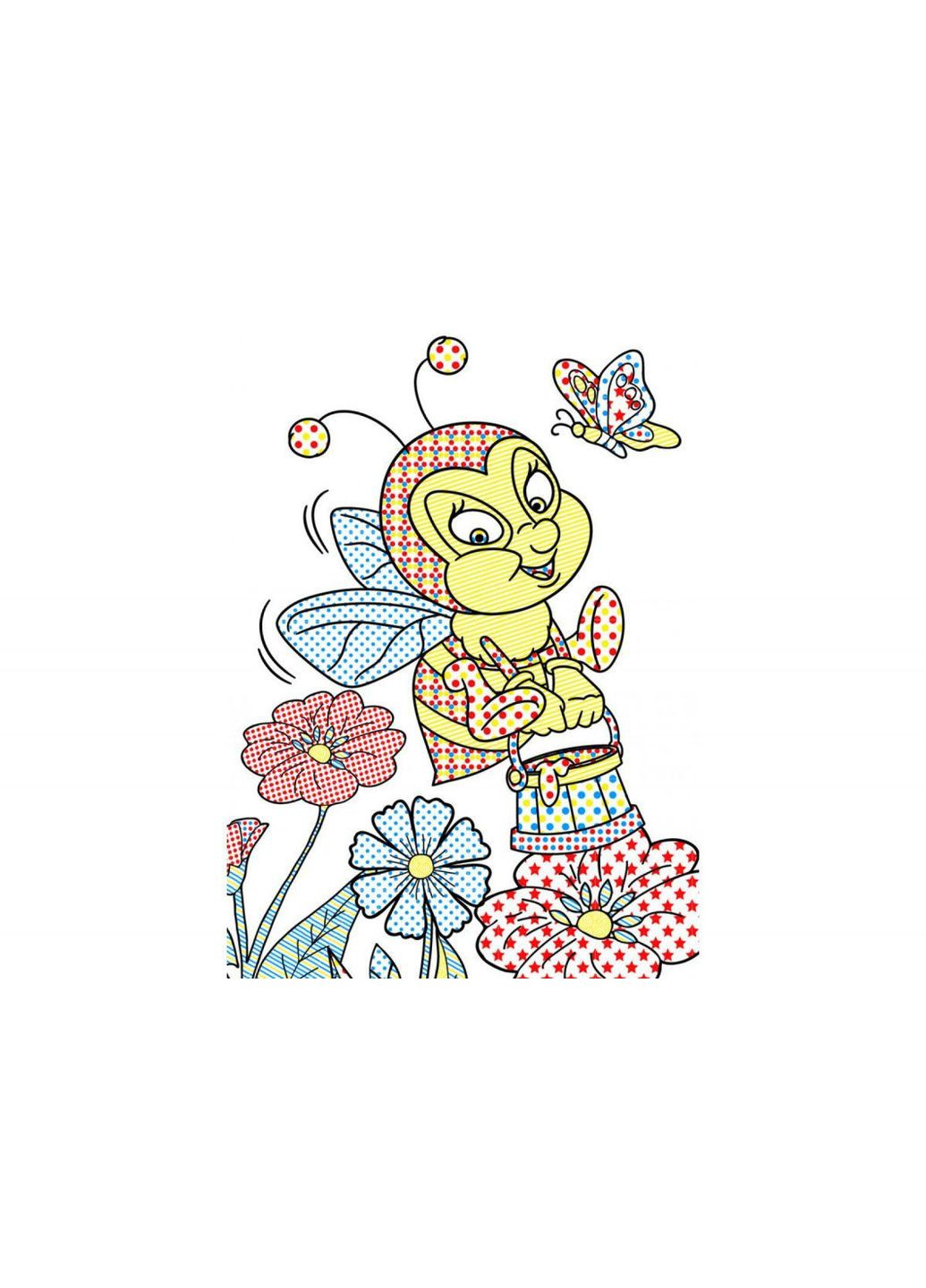 Водні забарвлення "Чарівні розмальовки: Комахи" (укр) Crystal Book (F00025049) No Brand (362420218)