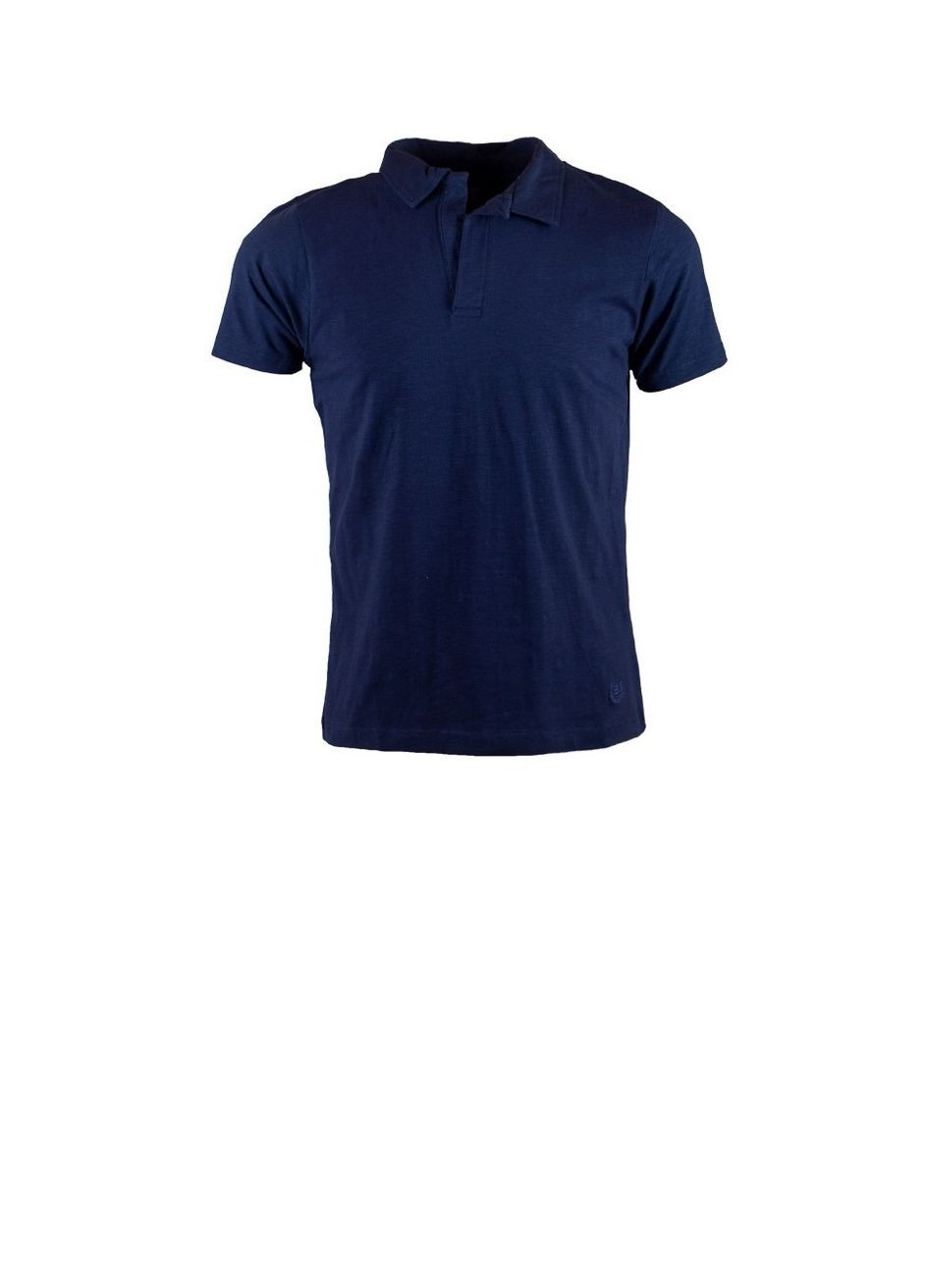 Темно-синяя футболка-футболка поло итальянского бренда для мужчин Sorbino