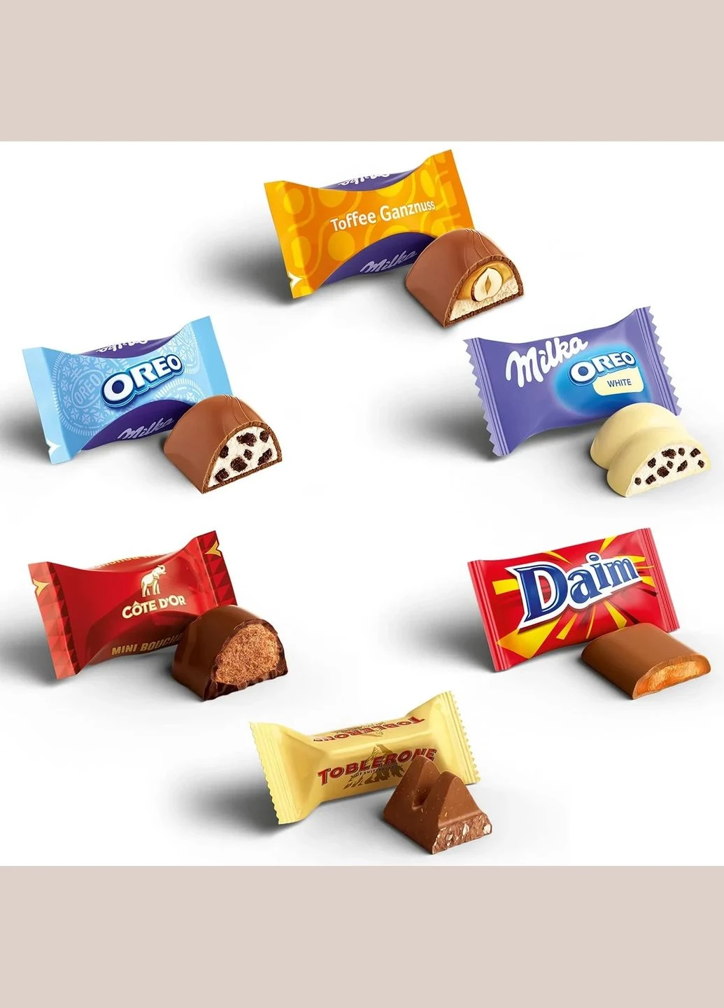 Набір шоколадних цукерок Favourites 159г. Milka (349811846)