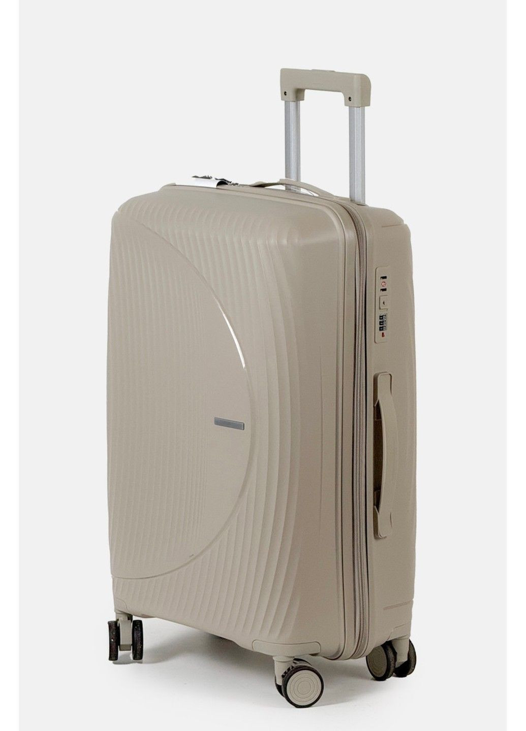 Средний пластиковый чемодан 608-2-BG Tourist (370853675)