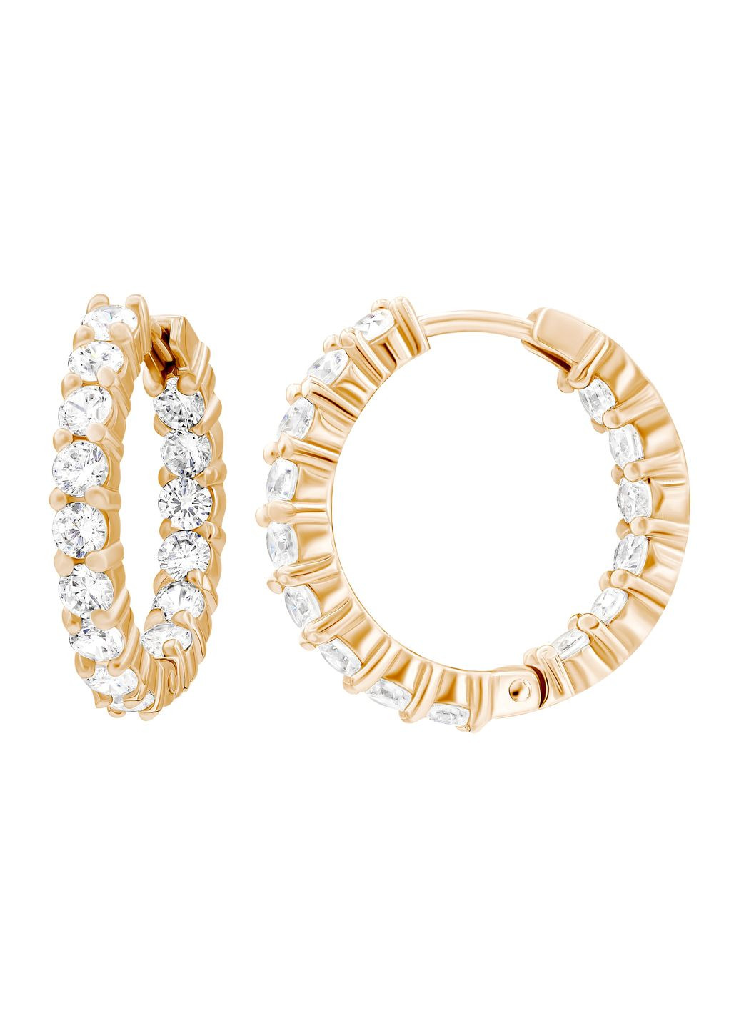 Сережки з рожевого золота 2-256 475 Zarina (334874875)