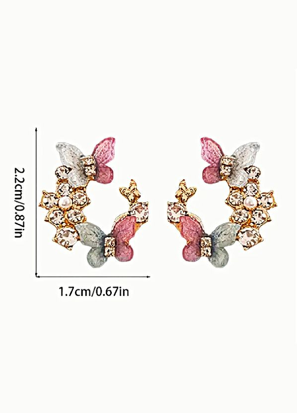 Серьги женские деликатная каждодневная бижутерия No Brand (341140525)