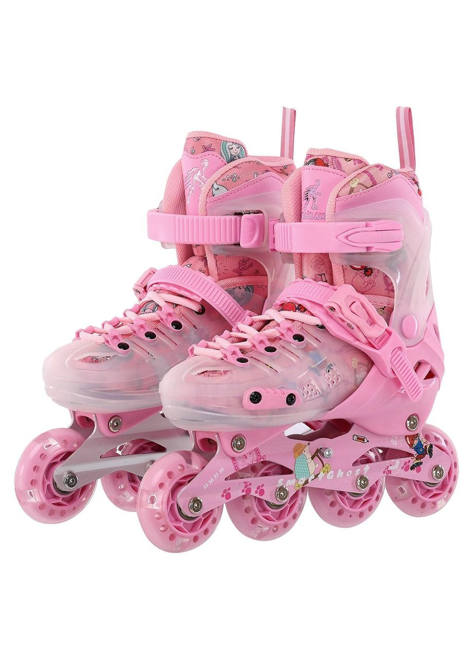 Роликові ковзани розсувні Smart 155K Рожевий S ( ) Ghost (346490461)