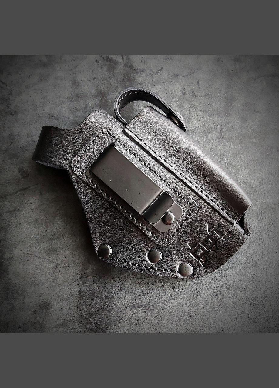 Кобура для прихованого носіння під ФОРТ 12/17 | шкіряна, чорна No Brand (339621668)