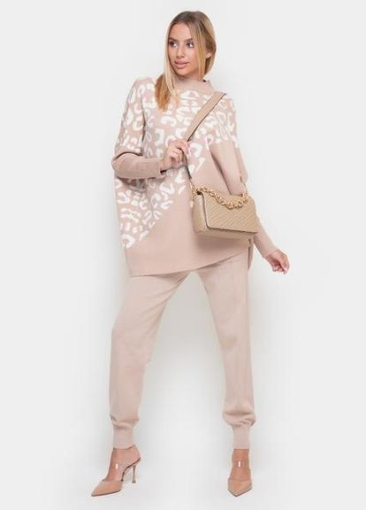 Бежевый свитер 110-530d-87 бежевый beige sam Samange