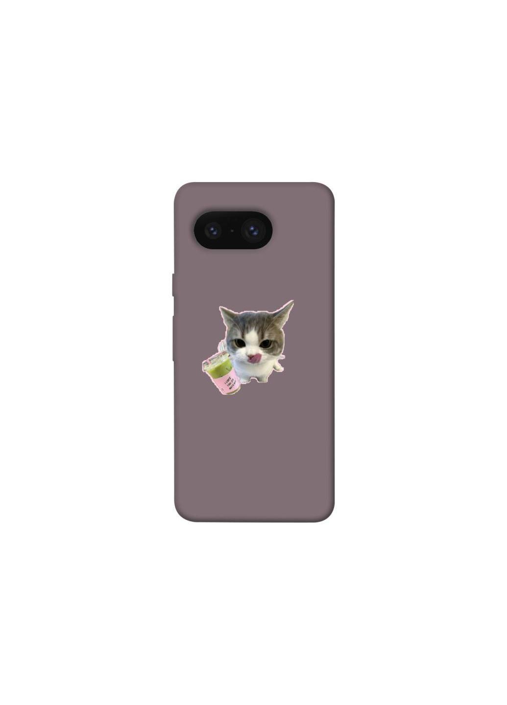 Чохол на Google Pixel 8 cat matcha Frontalka (356094242)