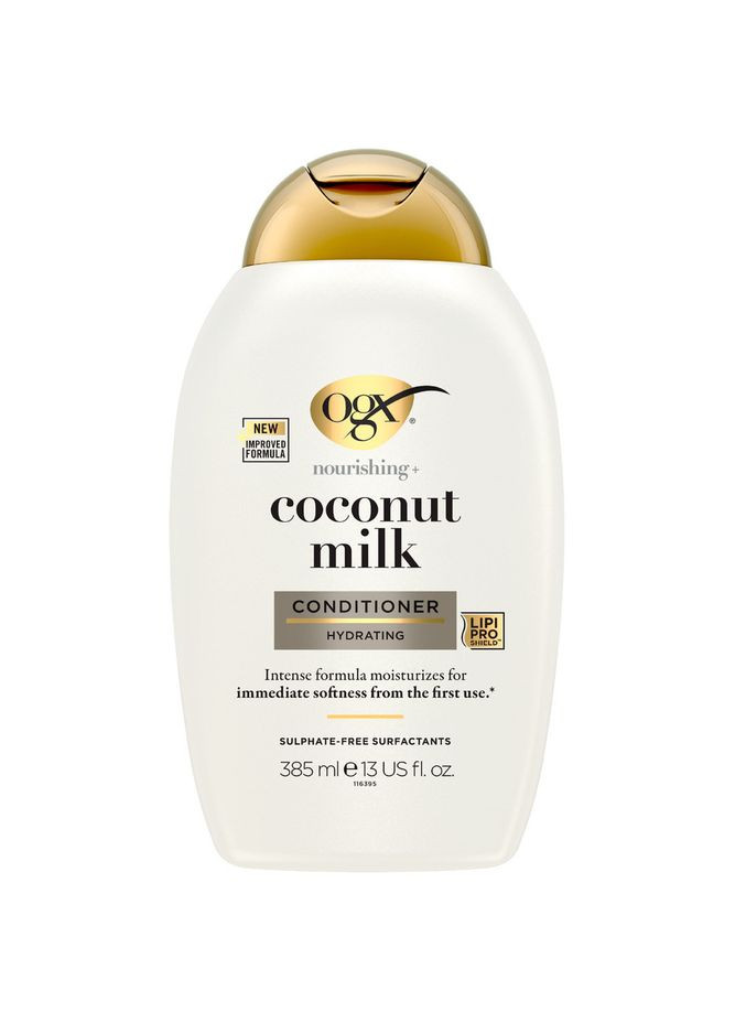 Кондиціонер для волосся Coconut Milk Живильний з кокосовим молоком, 385 мл OGX 22796970060 (328394085)