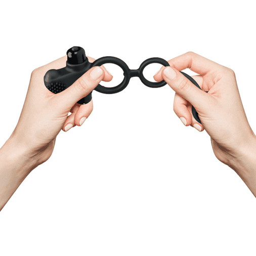 Насадка на член Pretty Love Vibro Penis Sleeve IV Черная CherryLove LyBaile (282710768)