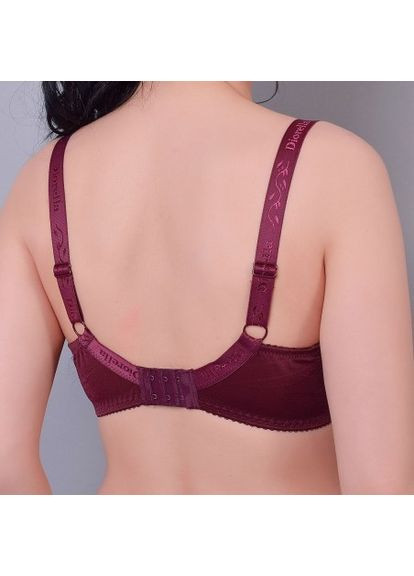 Бордовий бюстгальтер Diorella з кісточками