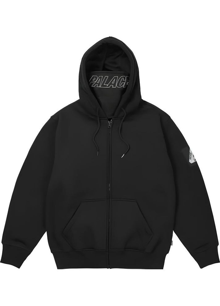 Зип-худи черное Palace No Brand (391567927)
