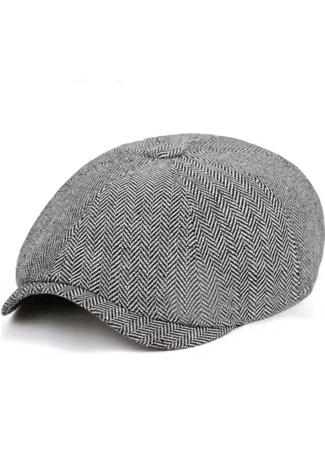 Берет-кепка газетчика (кепи) восьмиклинка Серый 56-59р унисекс (6722) No Brand (317223255)