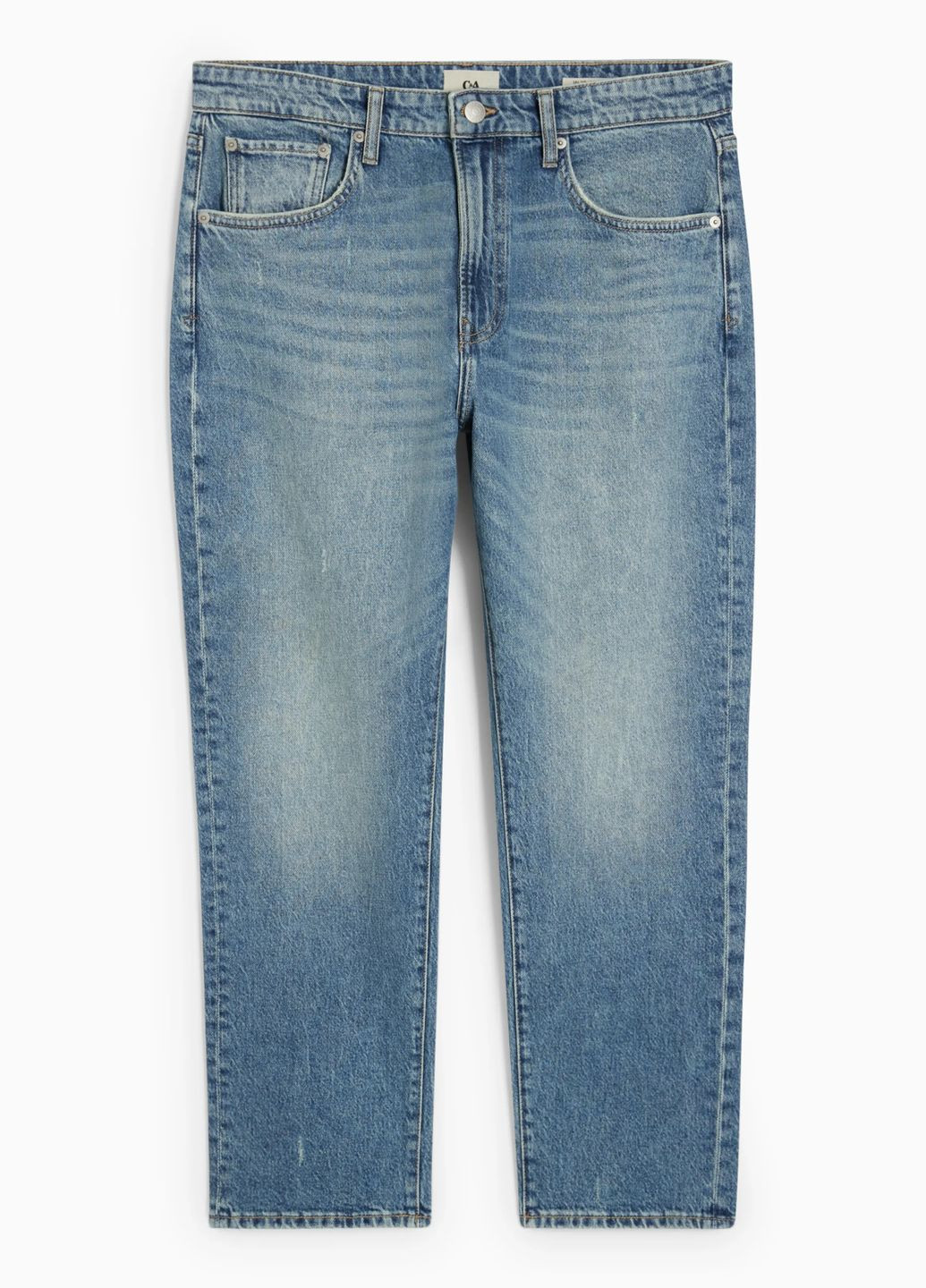 Синие демисезонные джинсы carrot C&A