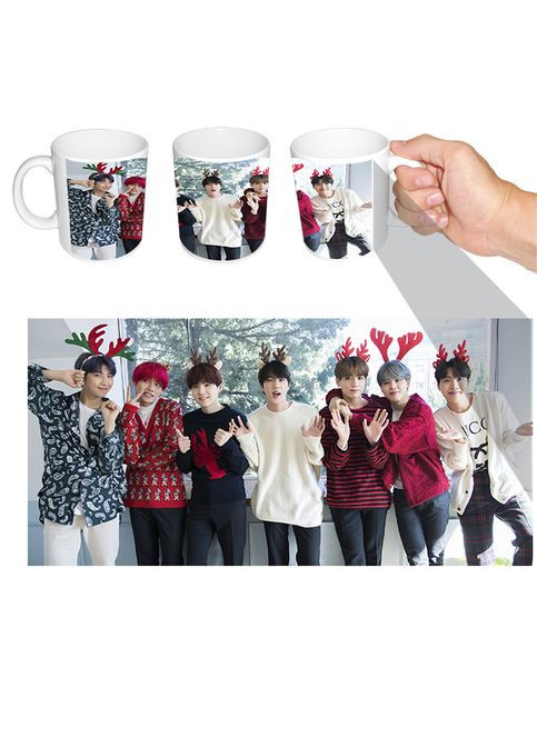 Кубок белый k-pop BTS (z0021) No Brand (327005583)