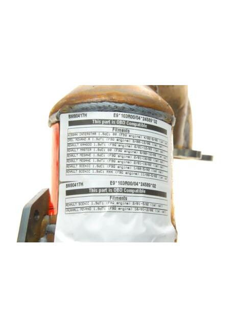 Катализатор выхлопной системы BM80417H BM Catalysts (342405226)