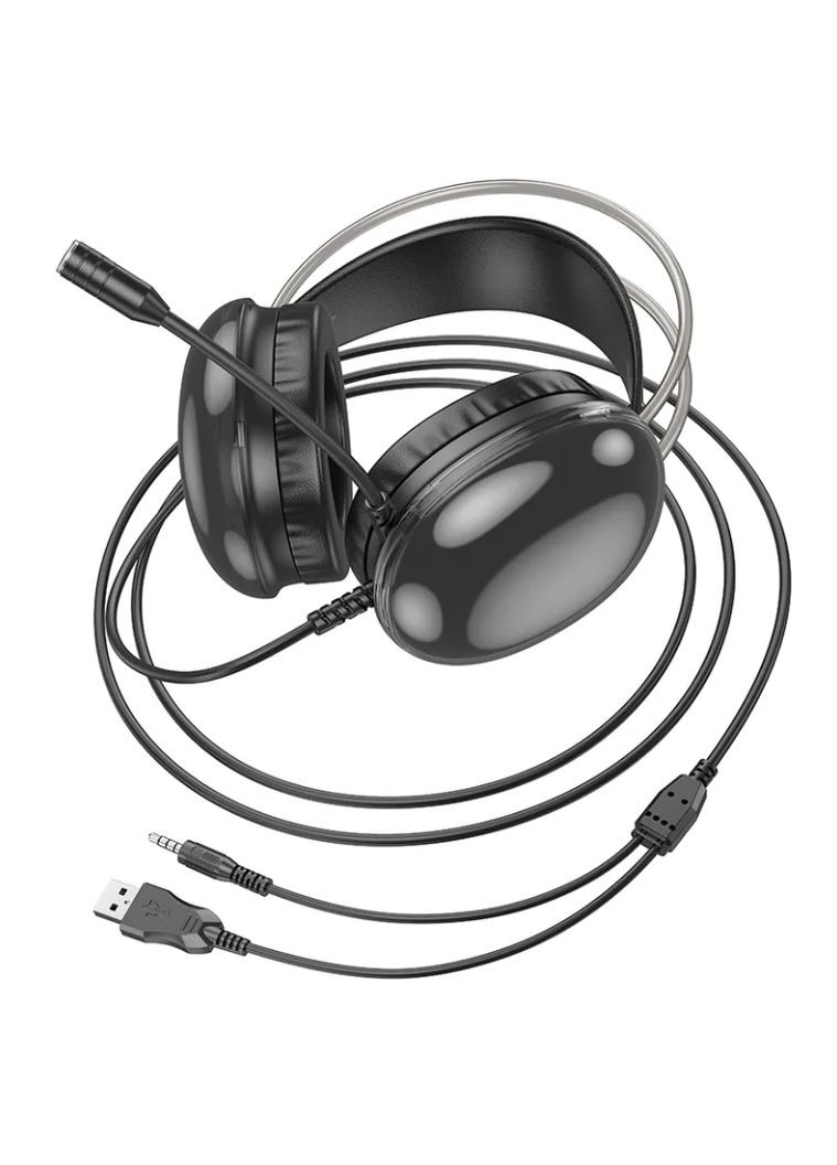 Наушники Bluetooth W109 Rich gaming headphones Black Hoco (308018679)