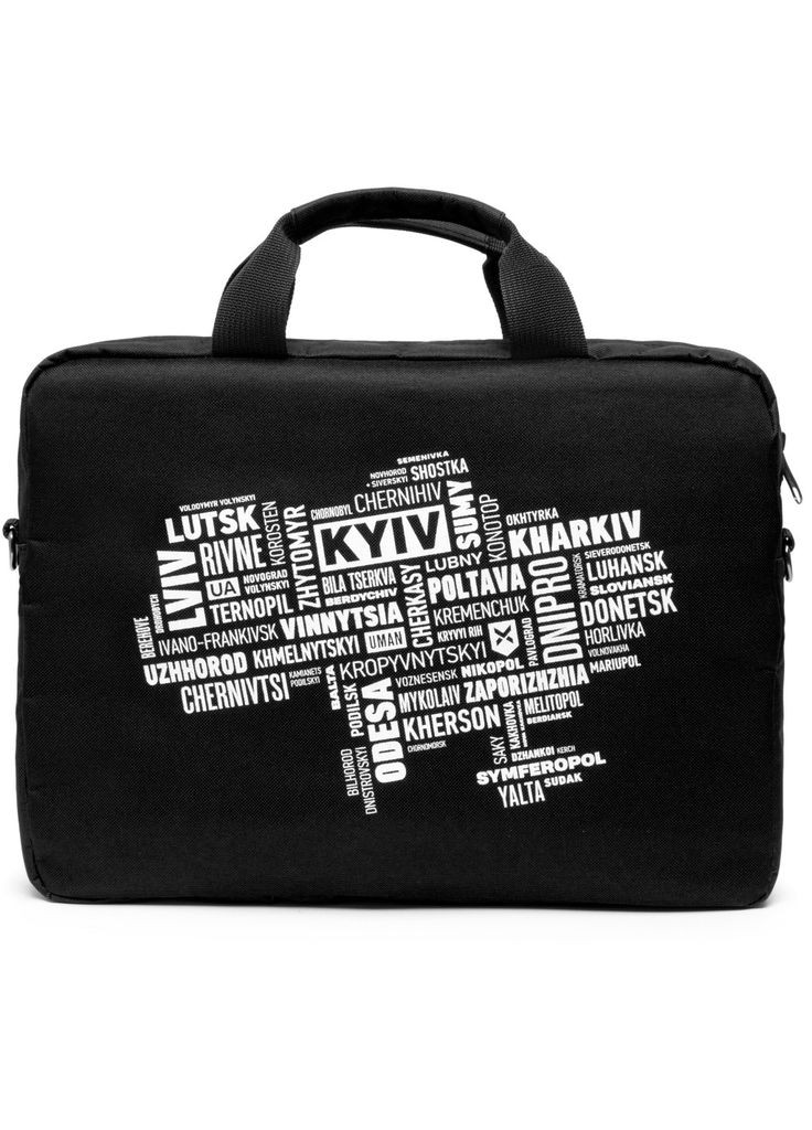 Сумка для ноутбука (m459787) Vinga 14" NB1402 Black, white print (369020591)