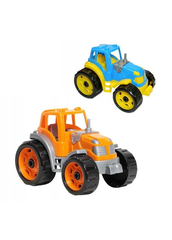 Трактор 3800 (8) " " 2 цвета, 25см, в сетке Technok Toys (385569406)