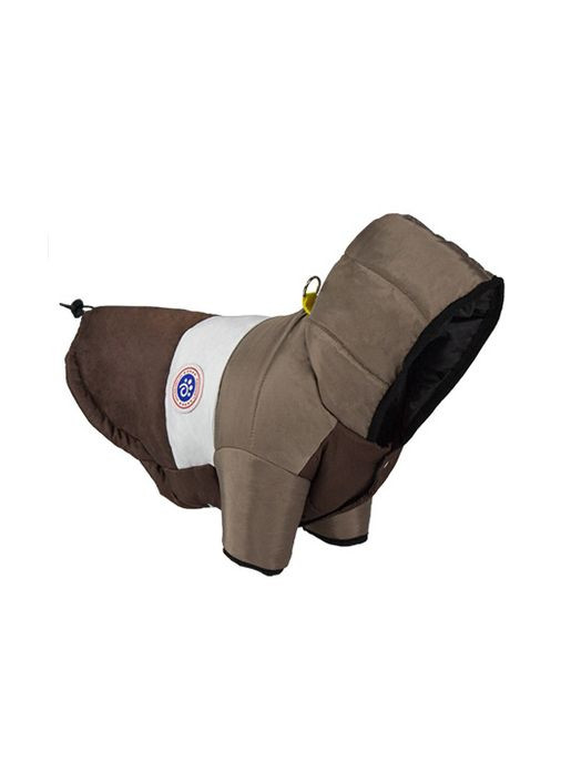 Куртка для собак вітрозахисна вологостійка Pet Style "Tagoon" Коричнева 3XL No Brand - (323223617)