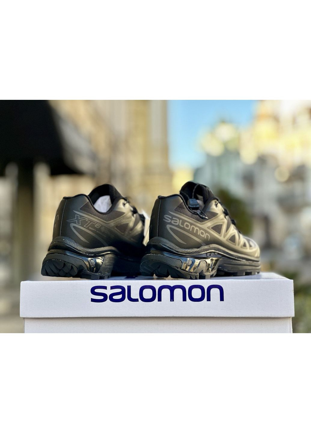 КРОСІВКИ ЖІНОЧІ SALOMON XT-6 ADV DOVER BLACK GORE-TEX САЛОМОН XT-6 No Brand чорні демісезони (368868039)