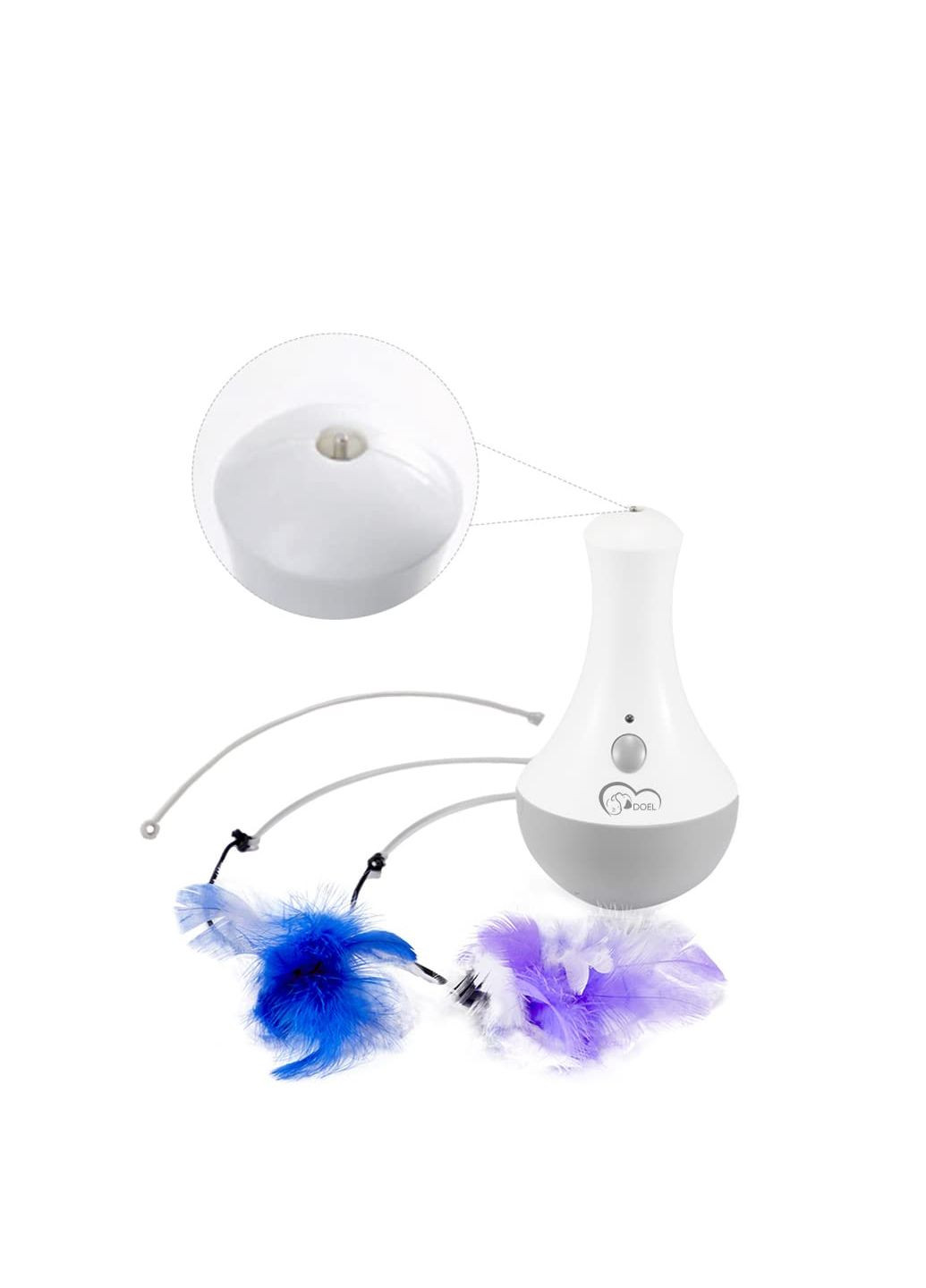 Игрушка-неваляшка для кота с запасными насадками комбинированный Amazon (334674120)