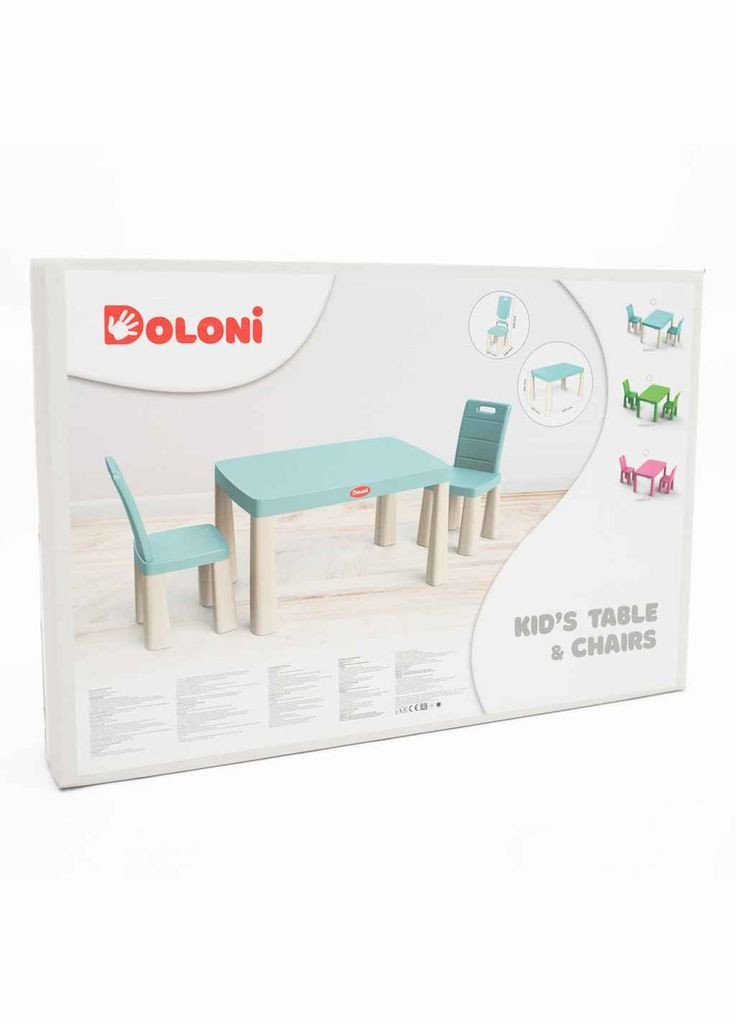 Стол и 2 стула арт.04680/3 Doloni (362353621)