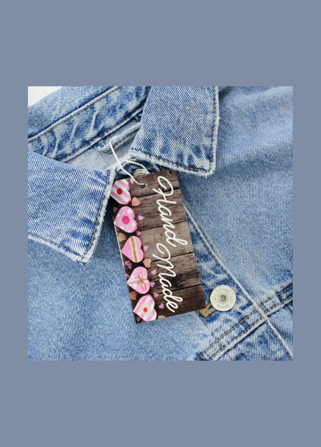 Бирка картонна "Hand made" (4839) No Brand (335811660)