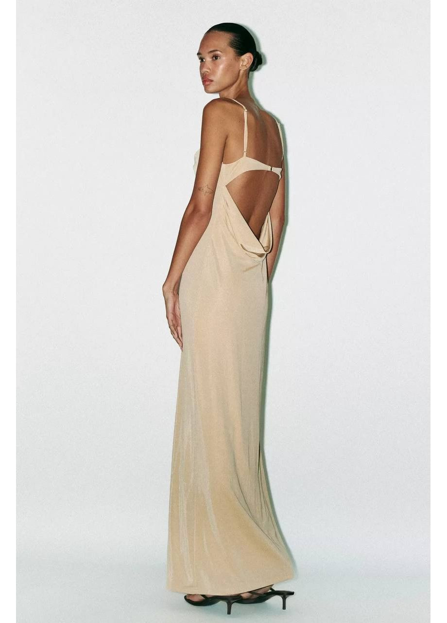 Бежевое платье Zara