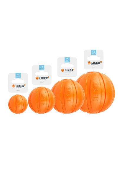 Игрушка для собак Мячик 11 см (6299) Liker М&apos;ячик 11 см (366694621)