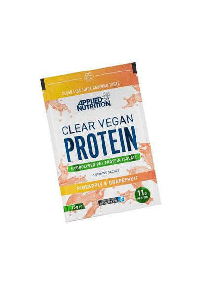 Растительный протеин Clear Vegan Protein 15 g (Pineapple & grapefruit) Applied Nutrition (285751702)