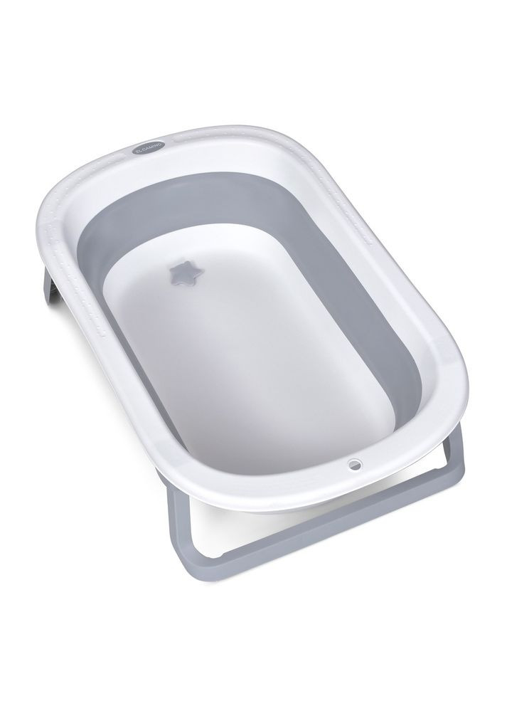 Ванночка детская, силикон, складная, 78*49*20, серый El Camino (368559572)