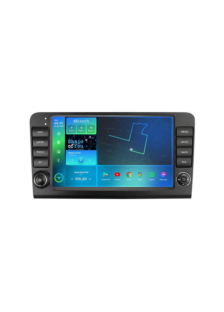 Штатная магнитола 2K Mercedes MLclass W164 2005-2011 F98256 4G Carplay DSP с кнопками Torssen (307087821)
