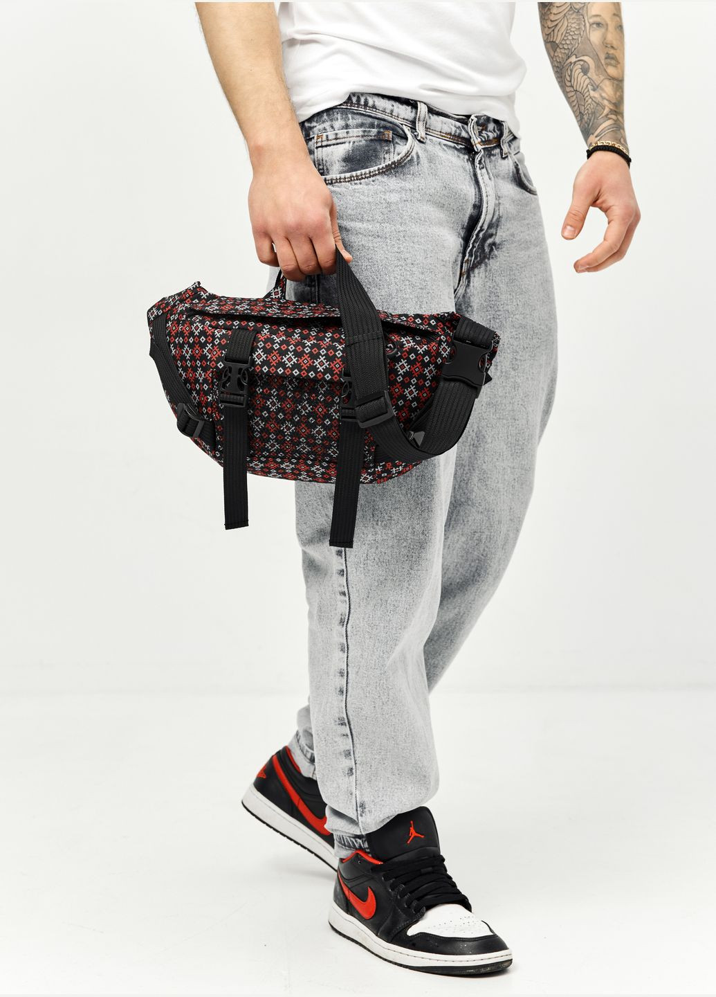 Велика поясна сумка бананка DynamicDart тканева Sambag (329294972)