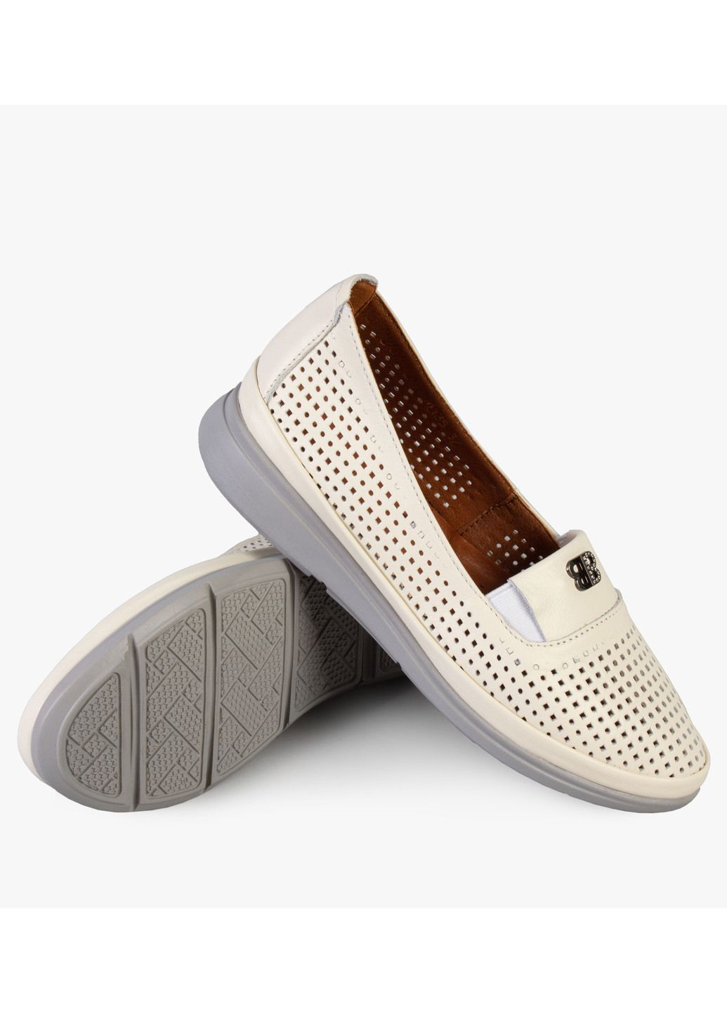 Жіночі балетки жіночі бренду 8301733_(1) ModaMilano | бежеві натуральна шкіра (327215002)