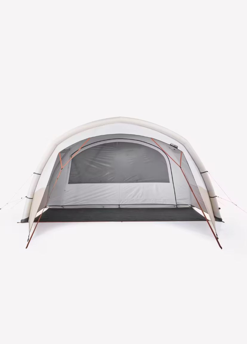 Надувная Туристическая палатка с тамбуром Air Seconds 6.3 F&B 6 Person XXL Шестиместная Трехкомнатная Водонепроницаемая Quechua (335052944)