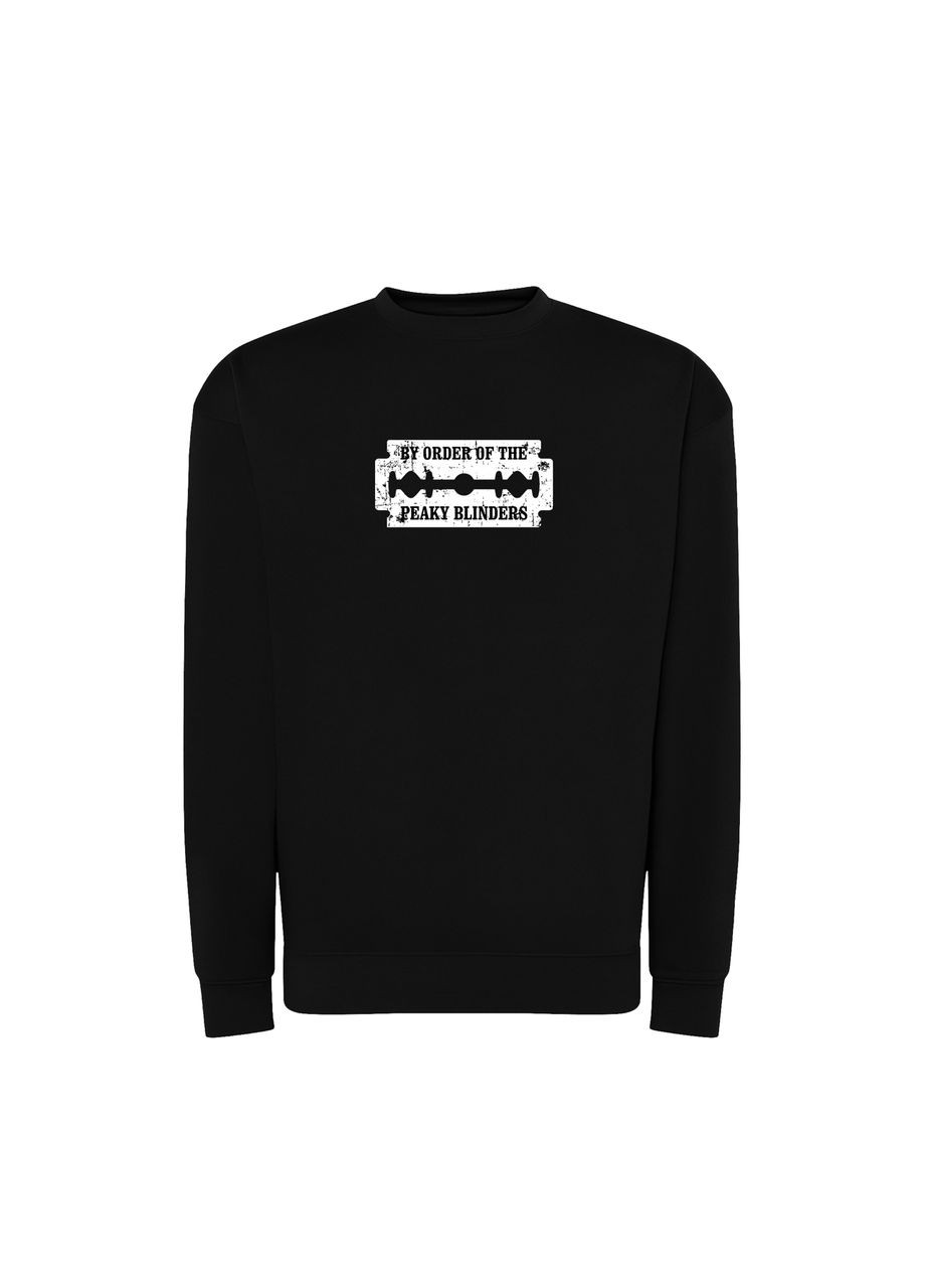 Чорний світшот з принтом "by order of the peaky blinders". peaky blinders (10865827703) ТiШОТКА (365435844)