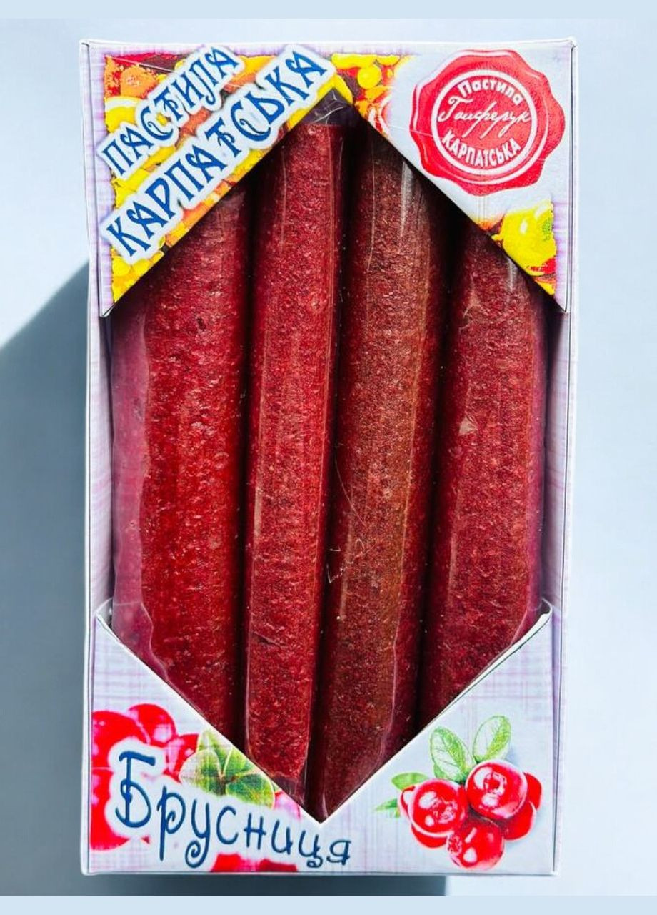 Пастила Натуральная Карпатская со вкусом Брусника 40 грамм. No Brand (330774592)