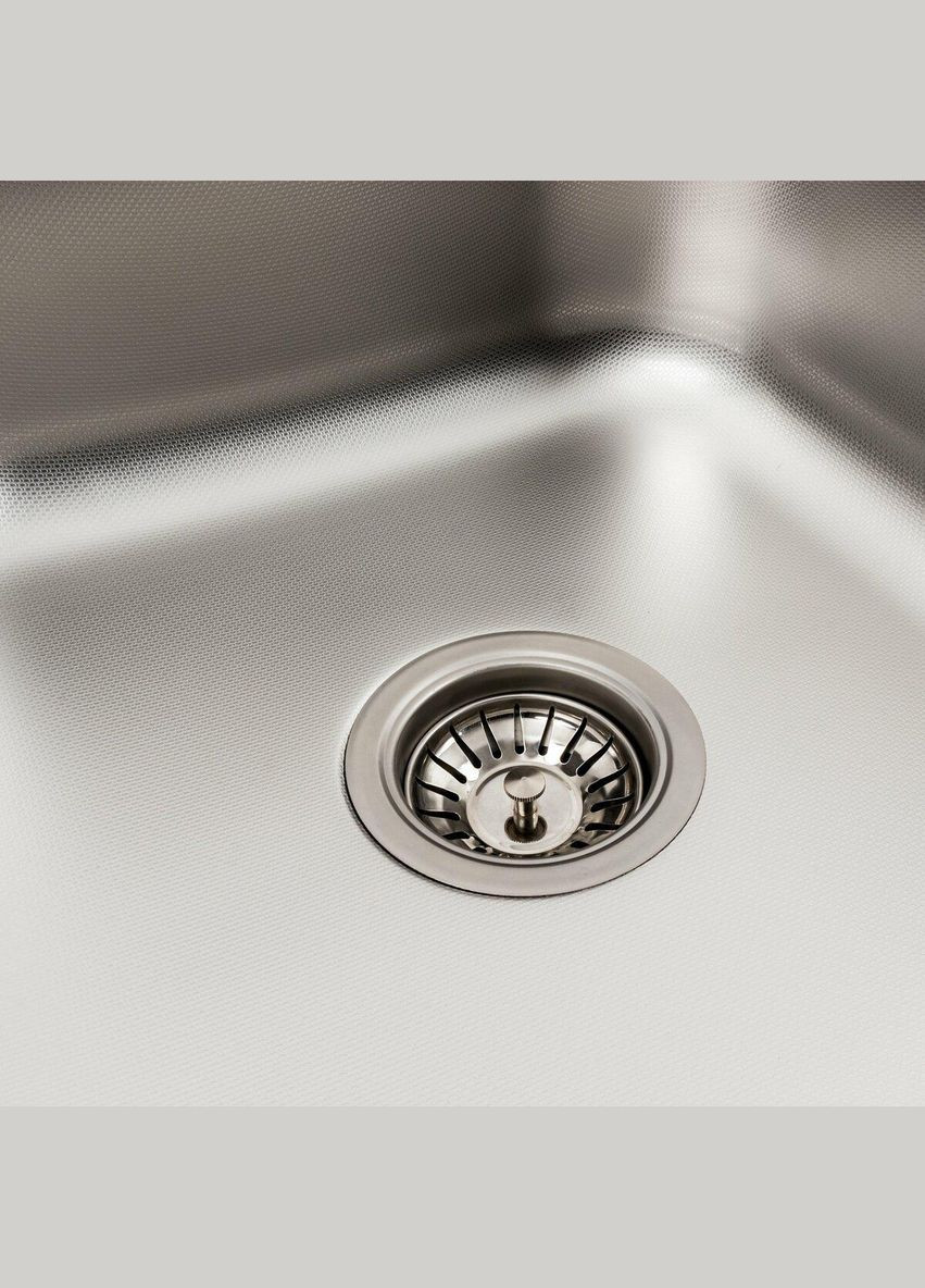 Кухонная мойка из нержавеющей стали 7050 ДЕКОР (0,8/180 мм) Platinum (342069312)