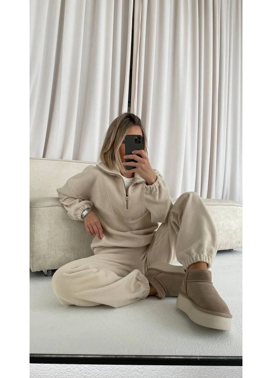 Жіночий флісовий костюм No Brand (372853954)