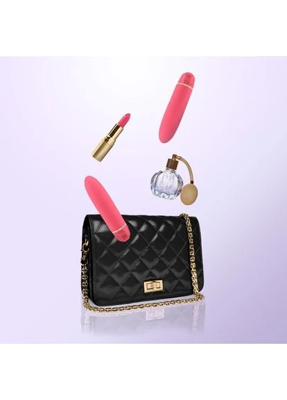 Міні вібратор Classique Vibe, 12 см (кораловий) RIANNE S (374913524)