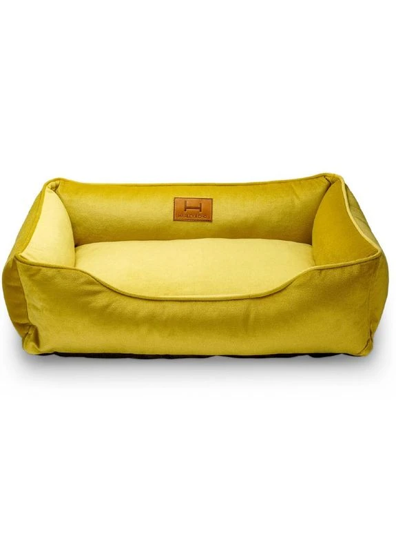 Лежак велюровий для котів і собак HARLEY & CHO DREAMER Velour - 50х40 см Harley and Cho (380424465)