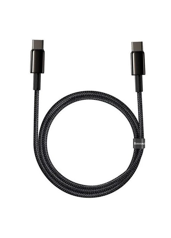Кабель шнурок USB Type-C to USB Type-C / универсальный шнурок для телефона кроссбоди / провод для зарядки 1м Baseus (393223599)