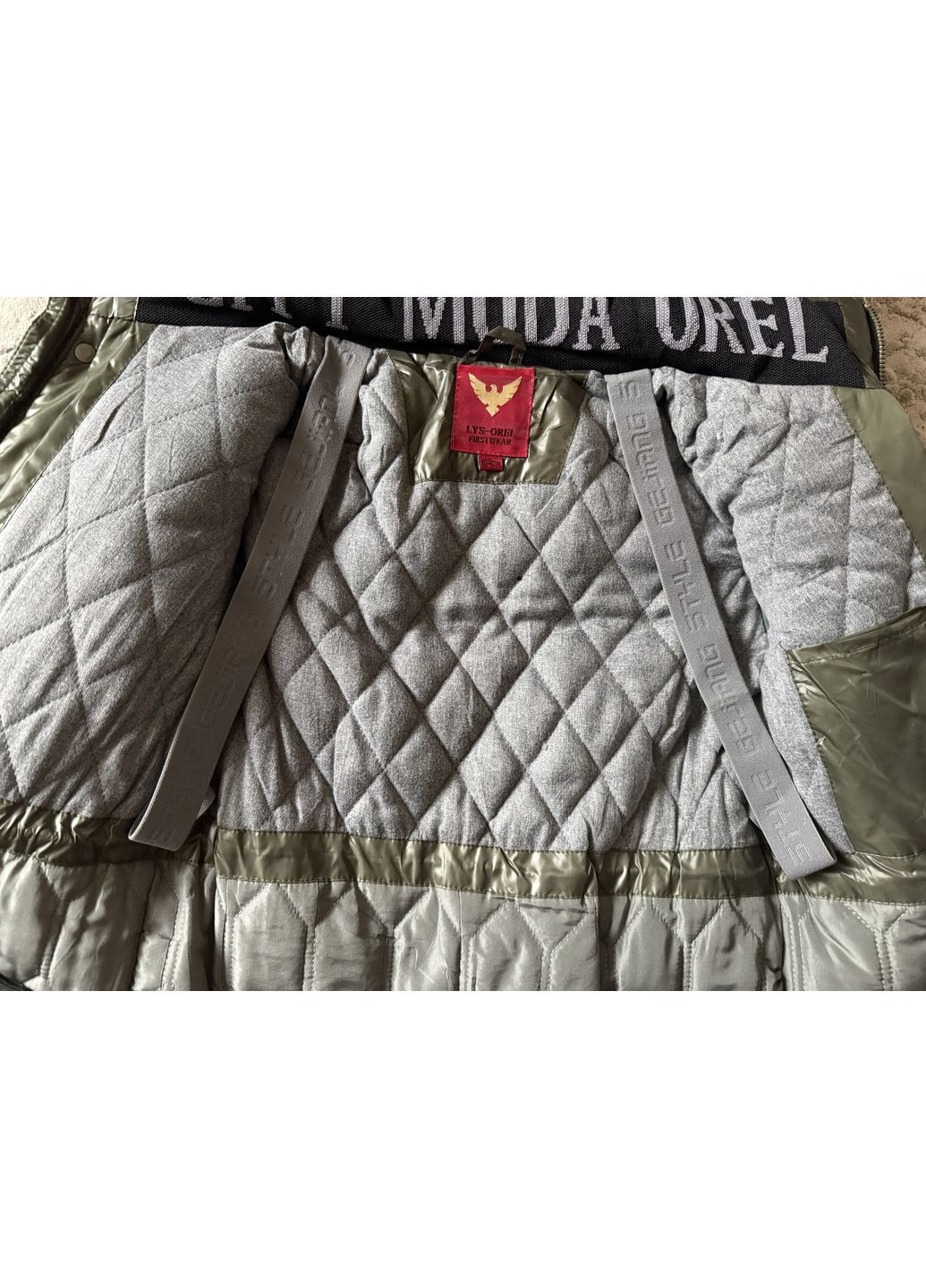 Комбінована зимня дитяча зимова подовжена куртка пальто на хлопчика 104-128 No Brand