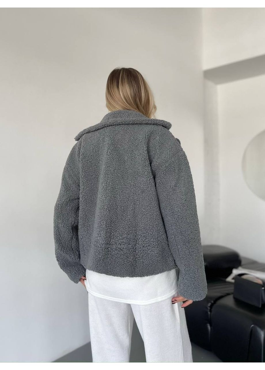 Графітова демісезонна куртка Україна Emmi