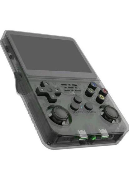 Ретро ігрова приставка R36s 15000 games in 1 Grey [112451] Data Frog (399209251)