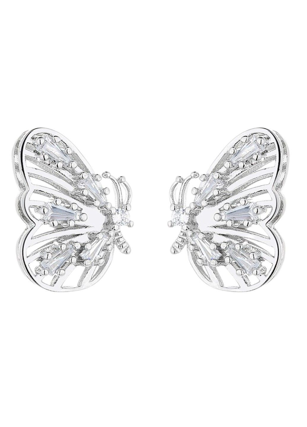 Жіночі сережки Чарівний метелик No Brand (288049851)