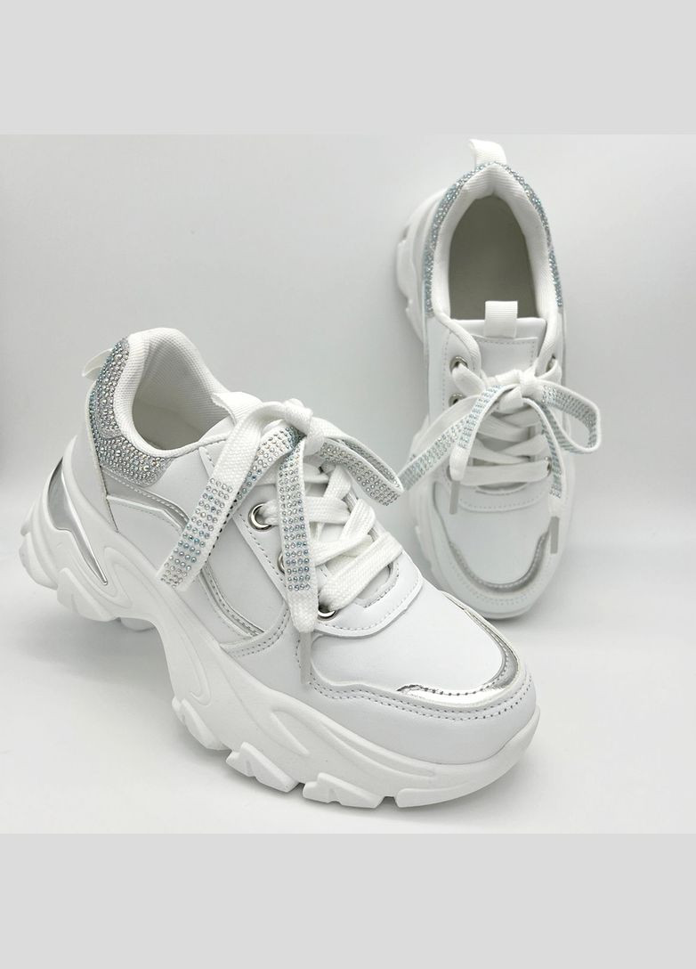 Жіночі білі кросівки. Fashion білі демісезони (341090021)