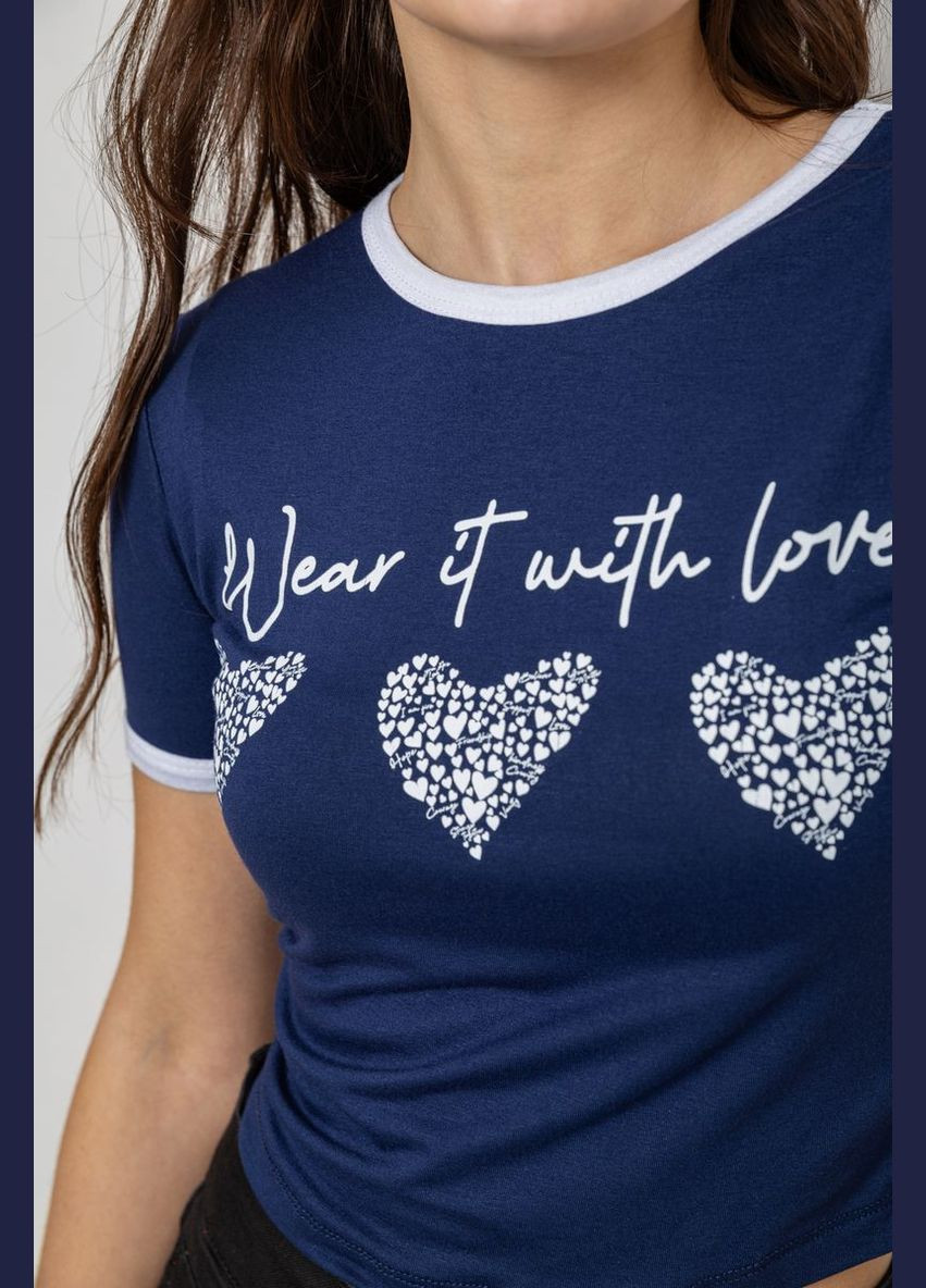 Футболка-топ жіноча з принтом Sport Line Футболка - (324391782)